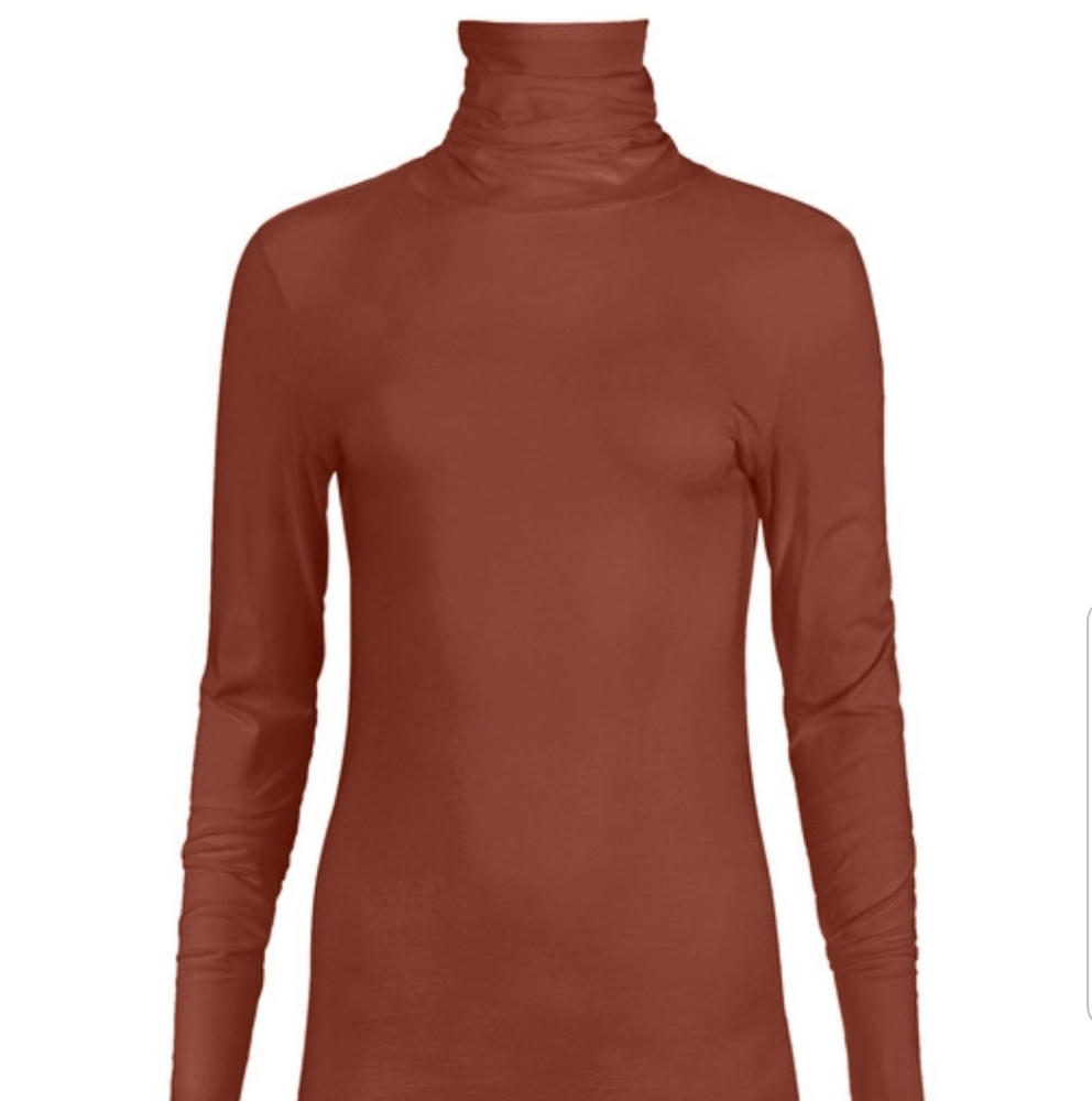 T- Neck Pima Cotton Top
